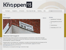 Tablet Screenshot of knoppen15.se